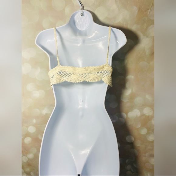 Crochet crop top tank top - Picture 2 of 3